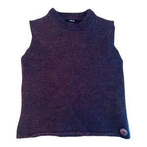 Allbirds The Jumper Merino Wool Sweater Vest Mock Neck Purple Plum‎ Mens Medium